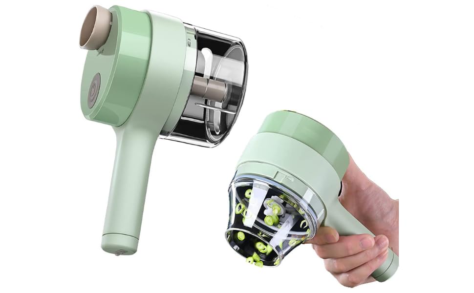 4 in 1 Portable Electric Vegetable Cutter Set