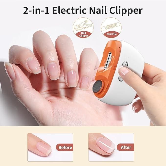 ✨ Electric Nail Clipper & Polisher