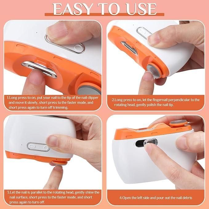 ✨ Electric Nail Clipper & Polisher