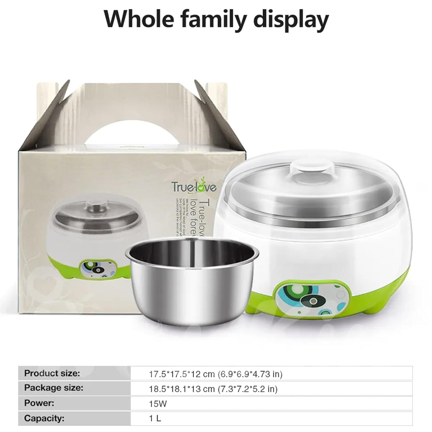 HomeCult Yogurt Chef — Fresh, Healthy Yogurt Maker