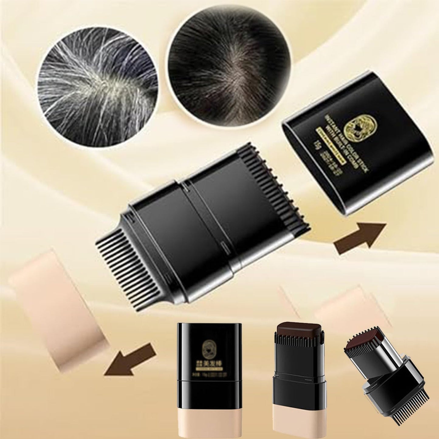 Herbal Touch 2-in-1 Touch-Up Comb Hair Dye