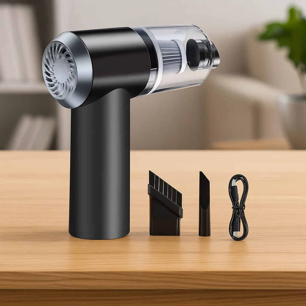 2‑in‑1 Cordless Handheld Car & Home Vacuum Cleaner with Blower
