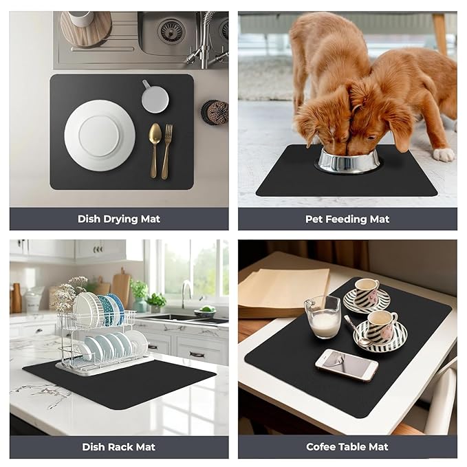 Drying mat for Kitchen (Pack of 2)