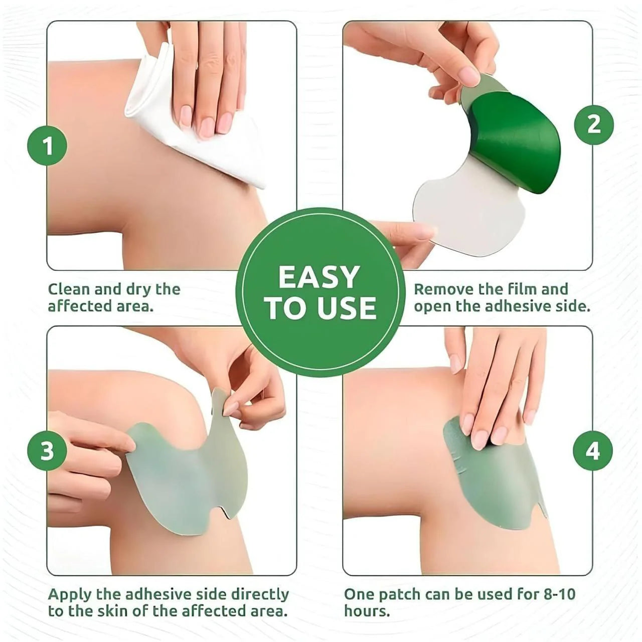 🌿 Herbal Patch™ – Natural Ayurvedic Pain Relief Patches